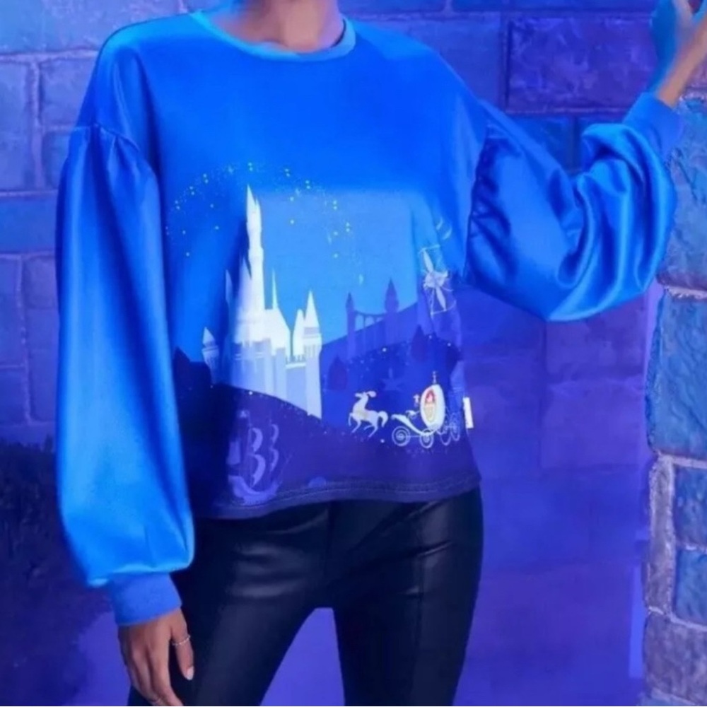NWT - Disney Cinderella x Her Universe Sweater - Picture 2 of 2